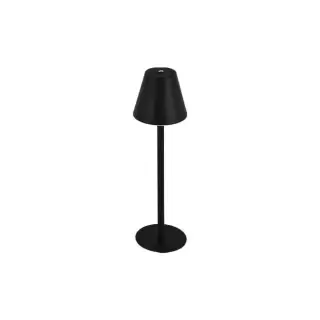 ALU LED polnilna namizna svetilka 3,5W 4000K črna