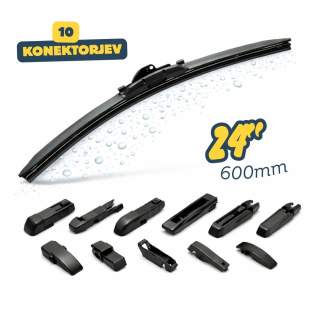 Univerzalna metlica brisalca 10 konektorjev 24" / 600 mm