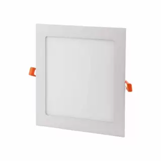 ALU vgradni LED panel kvadratni 18W toplo beli 3000K