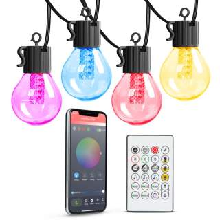 Zunanji RGBIC smart bluetooth 25 LED niz 7,5m 100-240V 7W