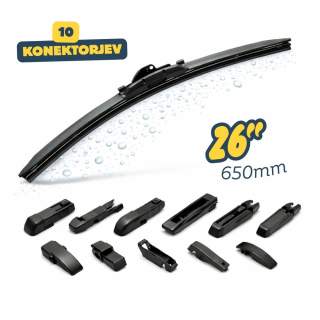 Univerzalna metlica brisalca 10 konektorjev 26" / 650 mm