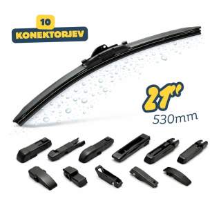 Univerzalna metlica brisalca 10 konektorjev 21" / 530 mm