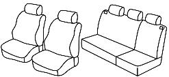 Referenčna skica sedežev za Seat Leon 1