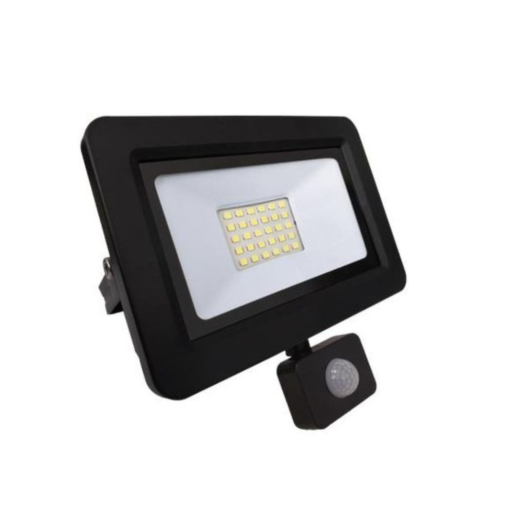 LED reflektor 30W 2670lm 4500K s PIR senzorjem gibanja IP65 SUPRA vodotesen