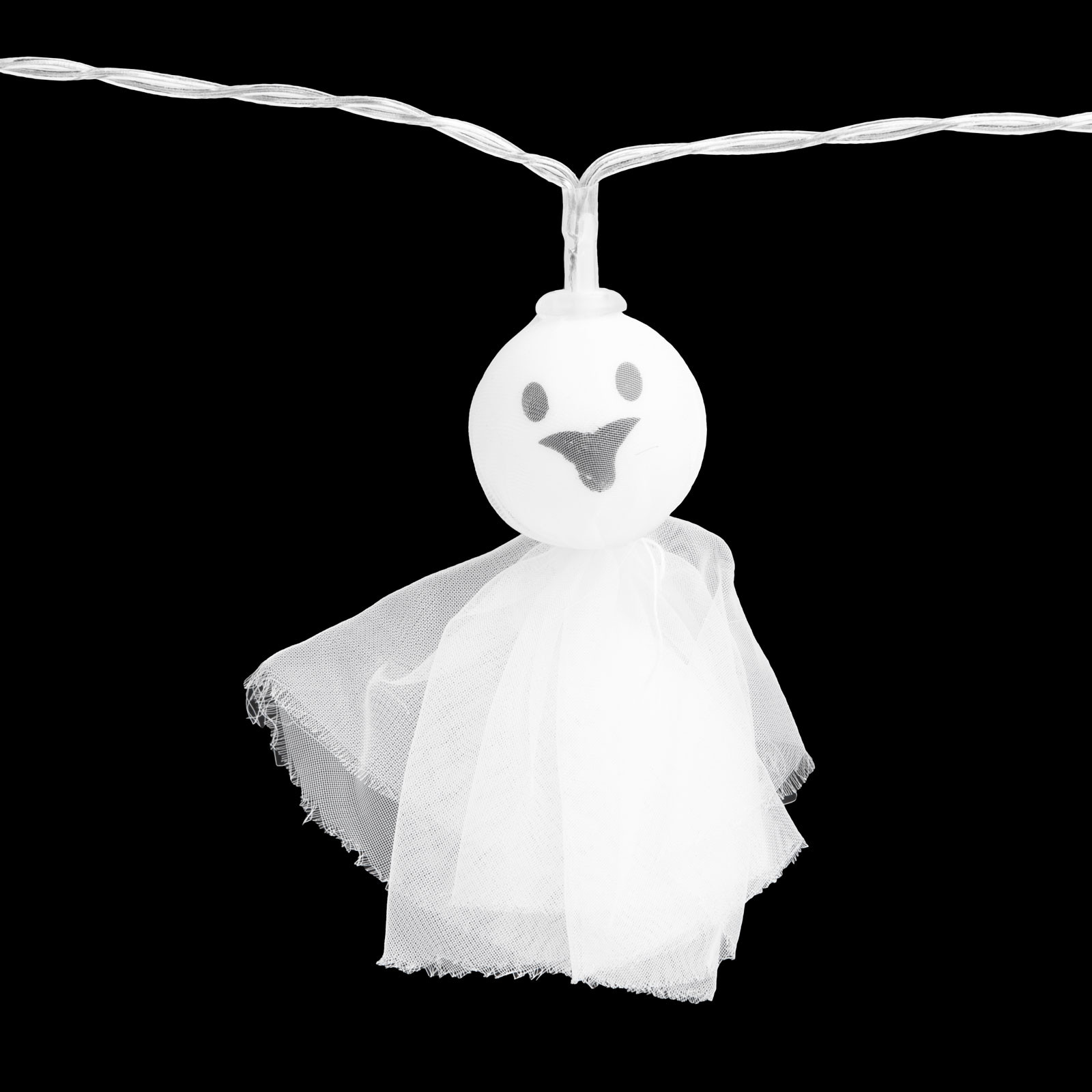 Baterijske lučke duhci za noč čarovnic / Halloween 10 LED 1,65m 2xAA