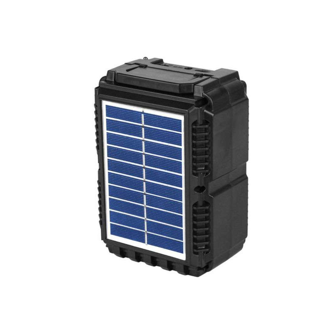 Solarni sistem - bluetooth zvočnik, radio, USB, COB LED svetilka s kablom 3m