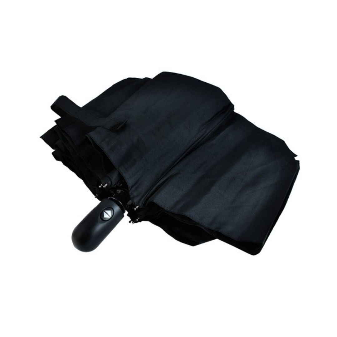 Zložljiv žepni dežnik črn 110cm