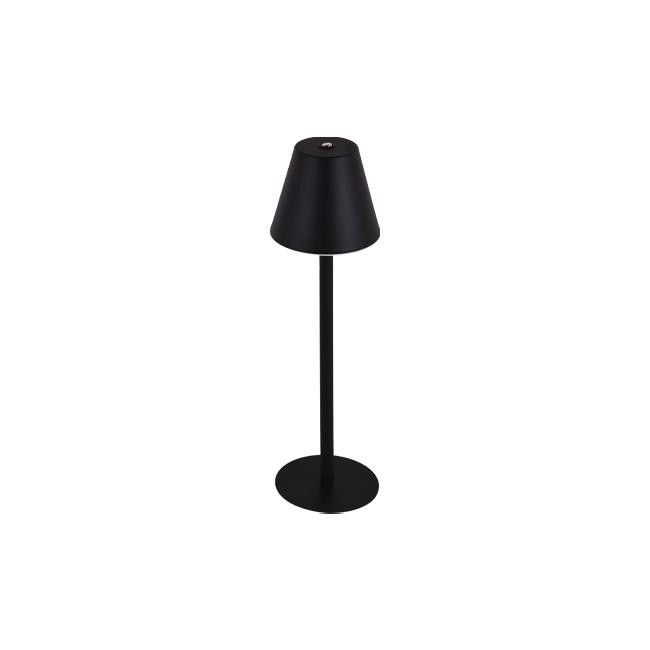 ALU LED polnilna namizna svetilka 3,5W 4000K črna