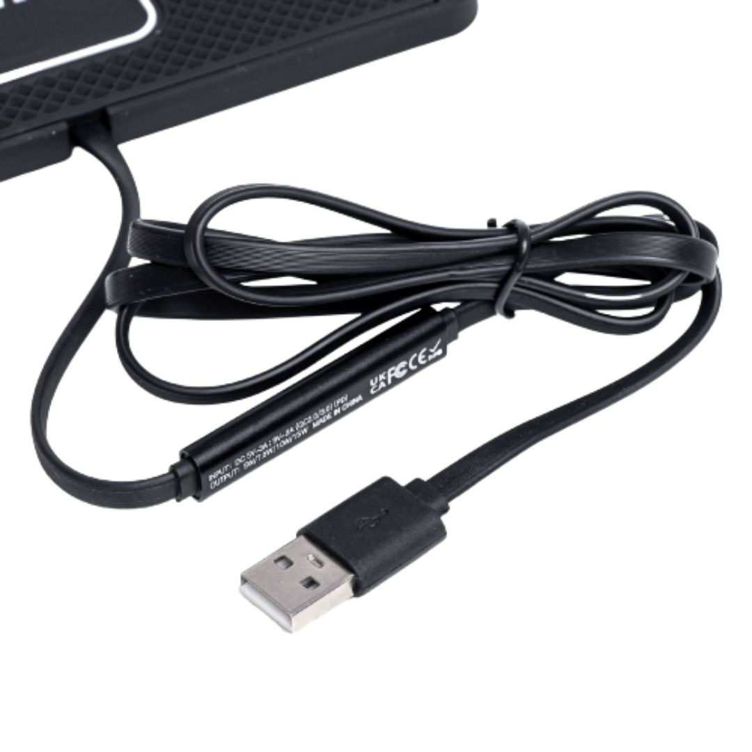 Podloga za telefon z brezžičnim polnilcem 15W USB