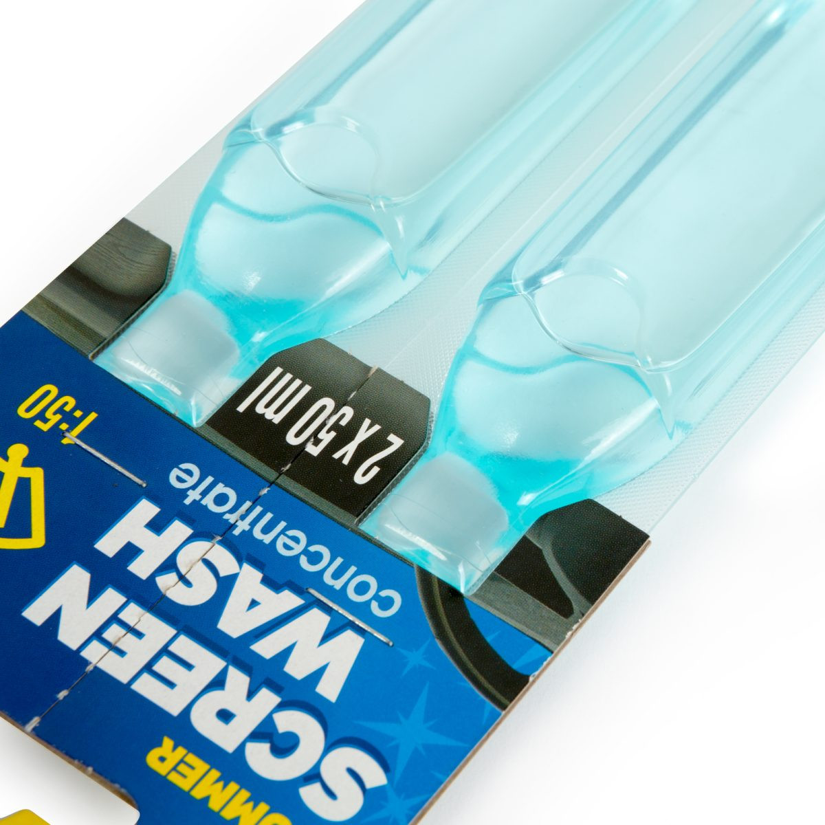 Poletni koncentrat za pranje vetrobranskega stekla z učinkom odstranjevanja insektov 2 x 50 ml