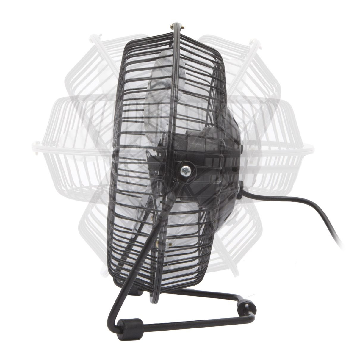 USB ventilator 18cm črn 5V 1,75W