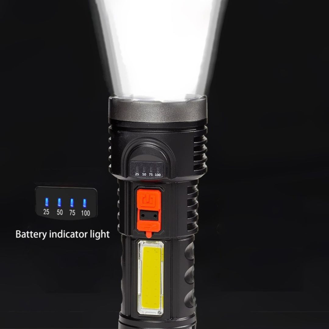 Polnilna LED svetilka 2v1 100lm IPX4