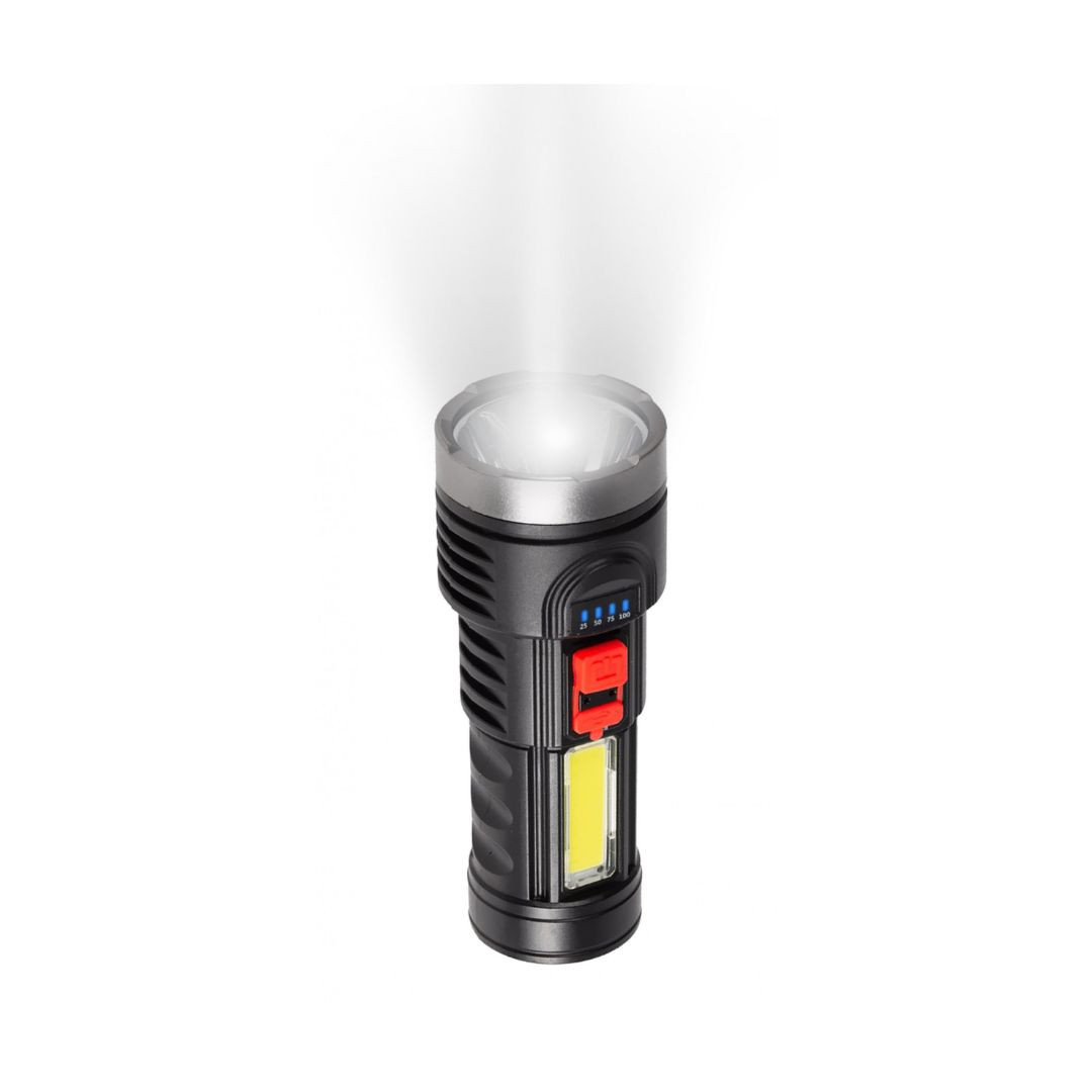 Polnilna LED svetilka 2v1 100lm IPX4