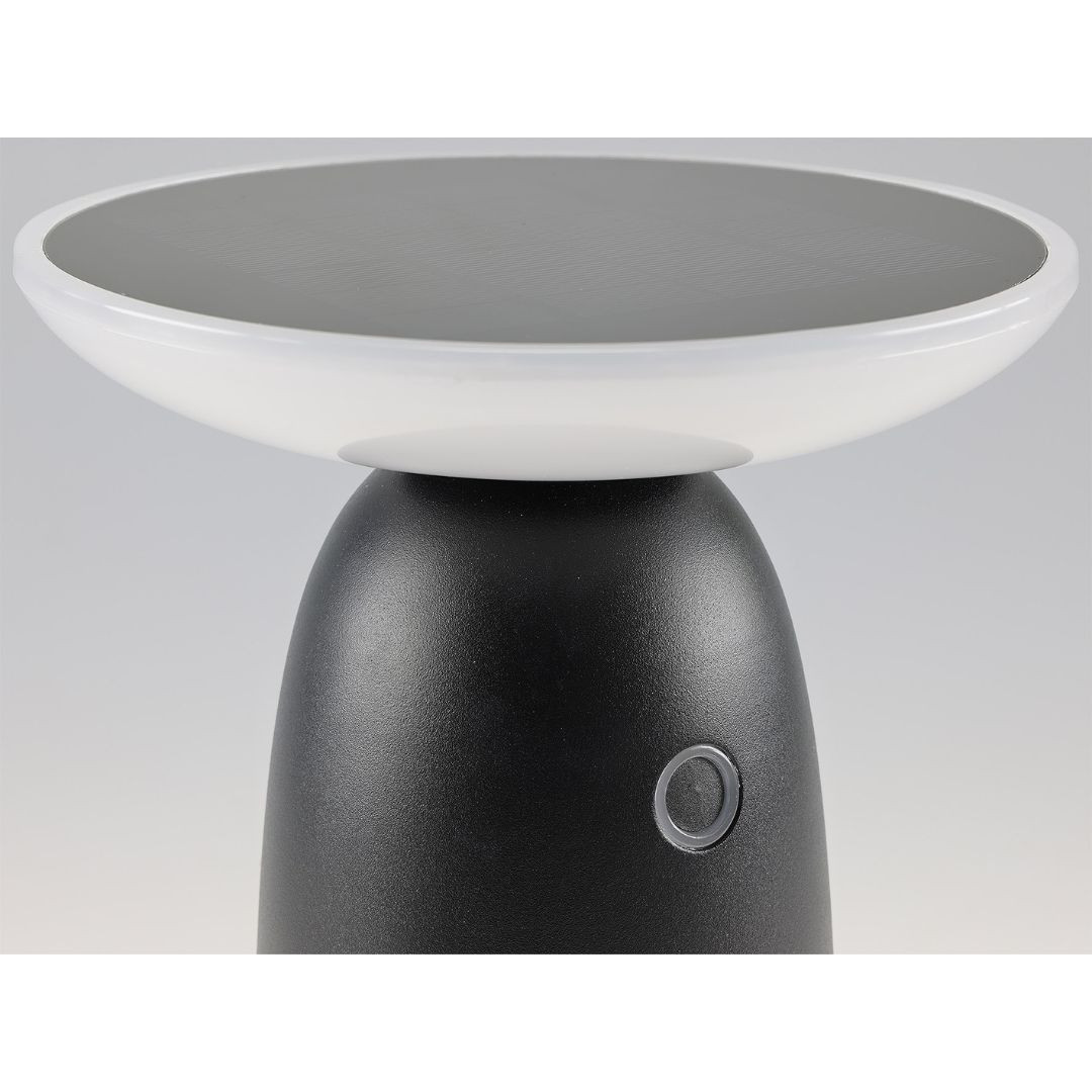 LED akumulatorska solarna namizna svetilka 100/500/1000lm 3000K IP44