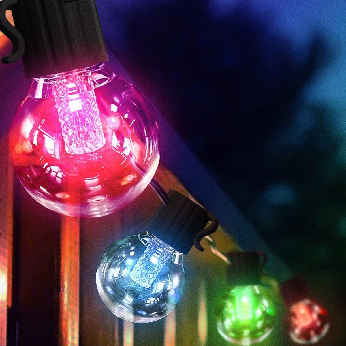 Zunanji RGBIC smart bluetooth 25 LED niz 7,5m 100-240V 7W