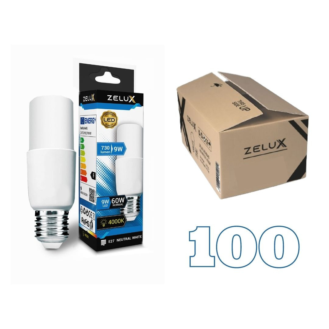 10x LED sijalka E14 stick T30 7W 570lm 4000K