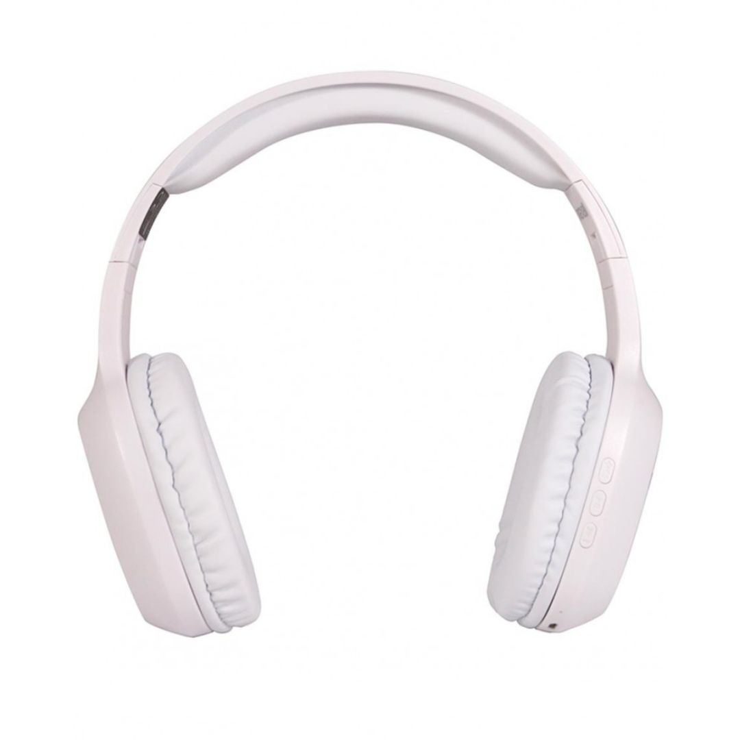 Bluetooth naglavne slušalke Maxell BASS z mikrofonom bele