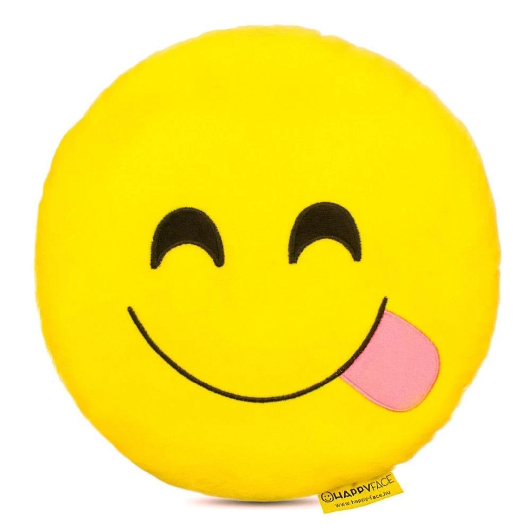 Set 3 kakovostnih emoji plišastih vzglavnikov smiles 32cm