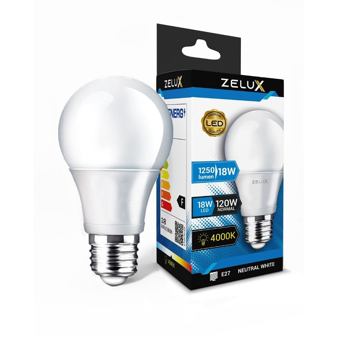LED sijalka E27 A80 18W 1800lm nevtralno bela 4000K