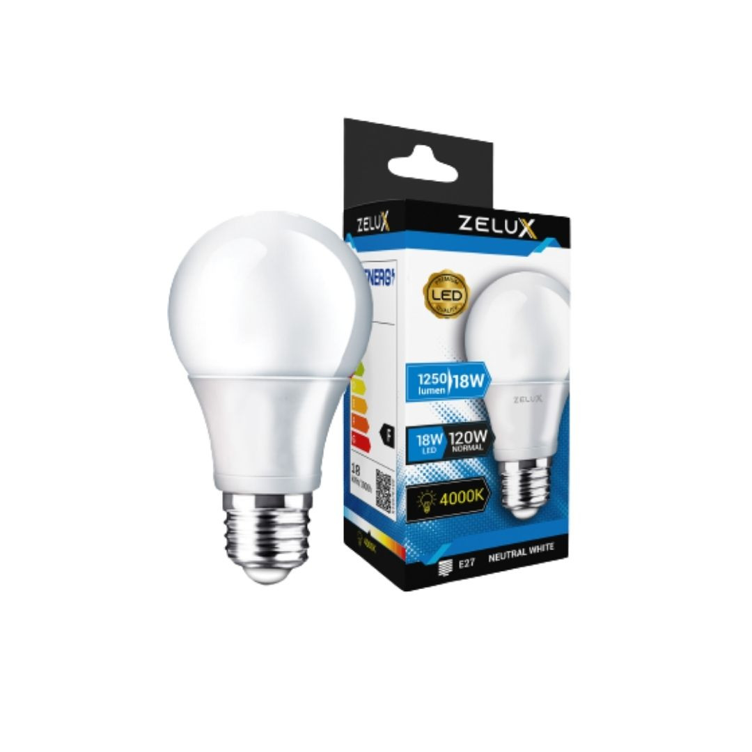 LED sijalka E27 A80 18W 1800lm nevtralno bela 4000K – slika 3