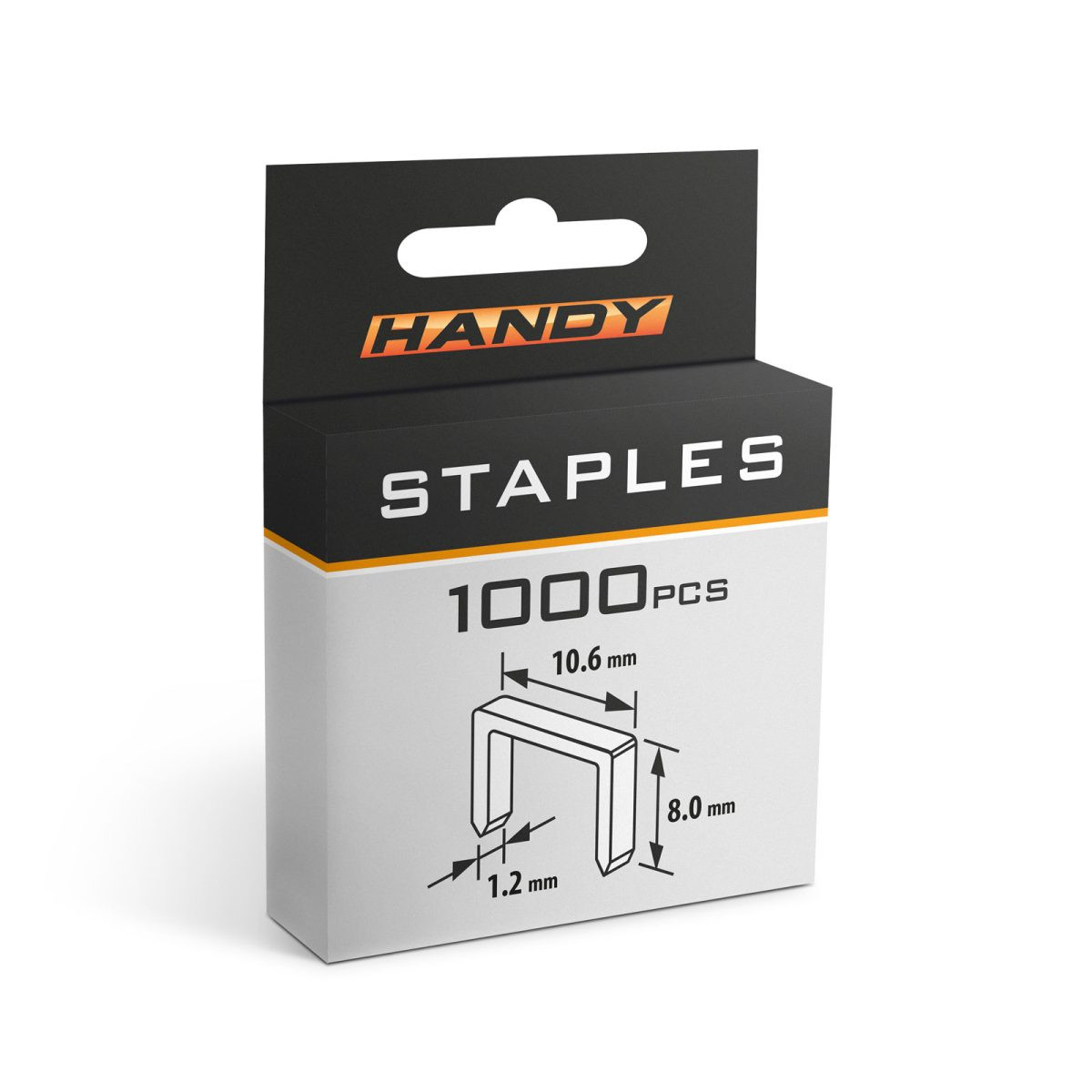 Sponke 1,2 x 10,6 x 8 mm 1000 kos