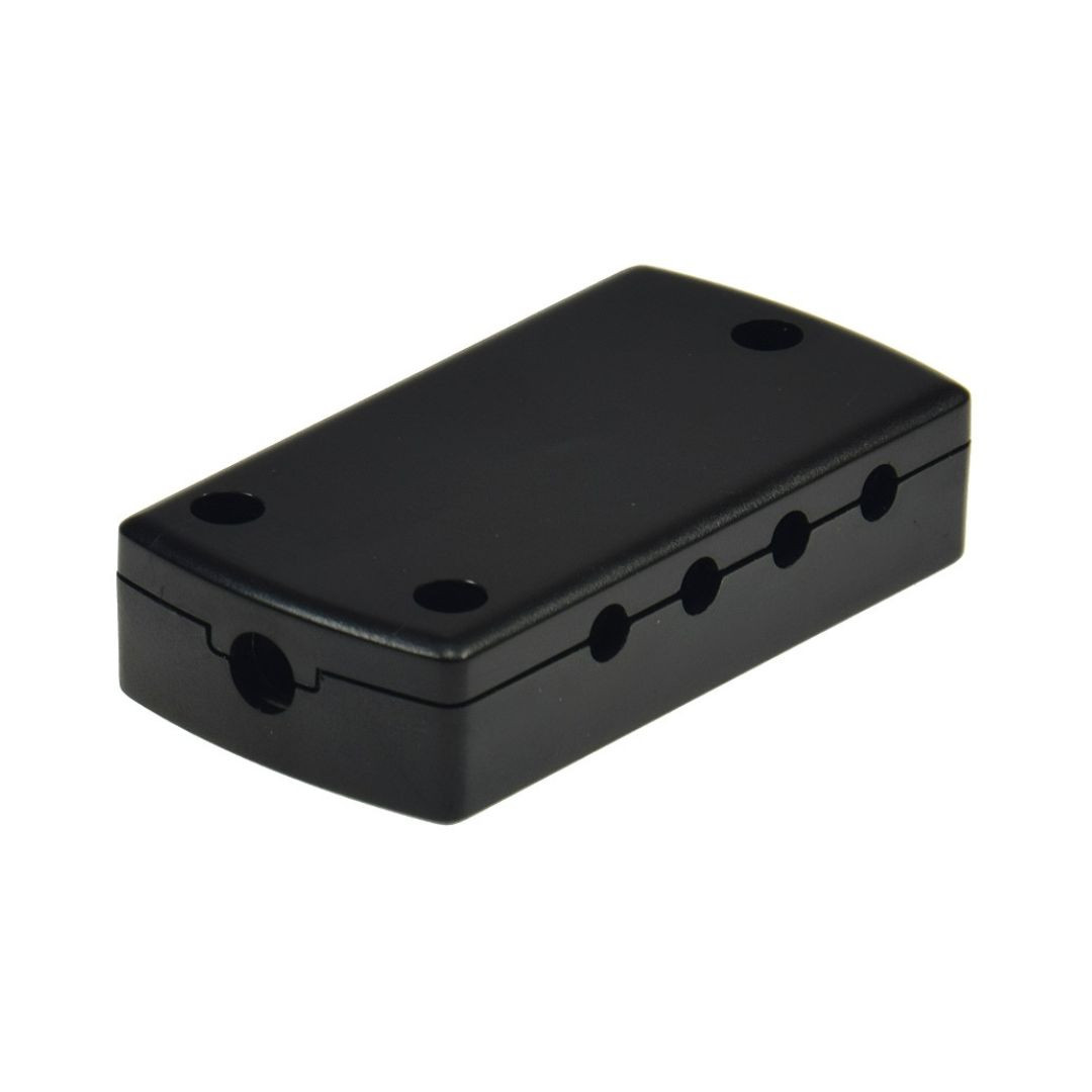 Nizkonapetostni razdelilnik 1x vhod 8x izhod max 24W, vhod 5,5/2,1 mm, izhod 3,5 mm