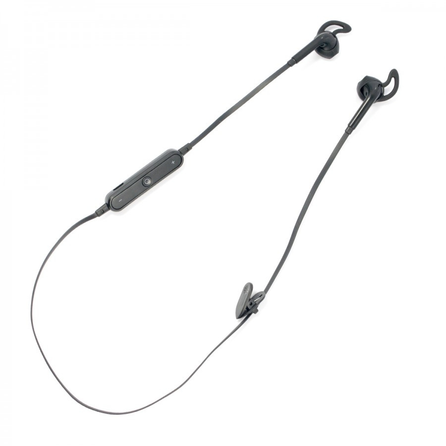 Bluetooth športne slušalke z mikrofonom črne