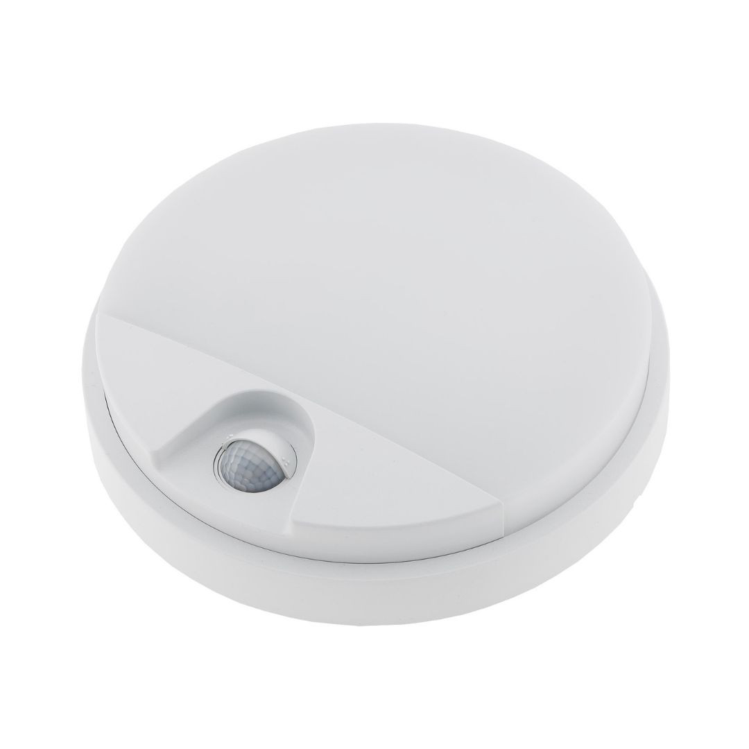 LED stropna/stenska svetilka 15W 1570lm IP54 4000K s senzorjem gibanja