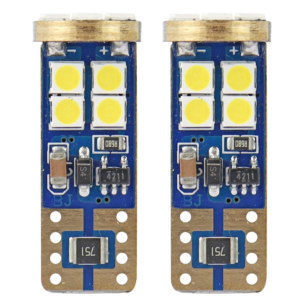Avto LED sijalka CANBUS 12 SMD LED 2835 T10/W5W 12V/24V