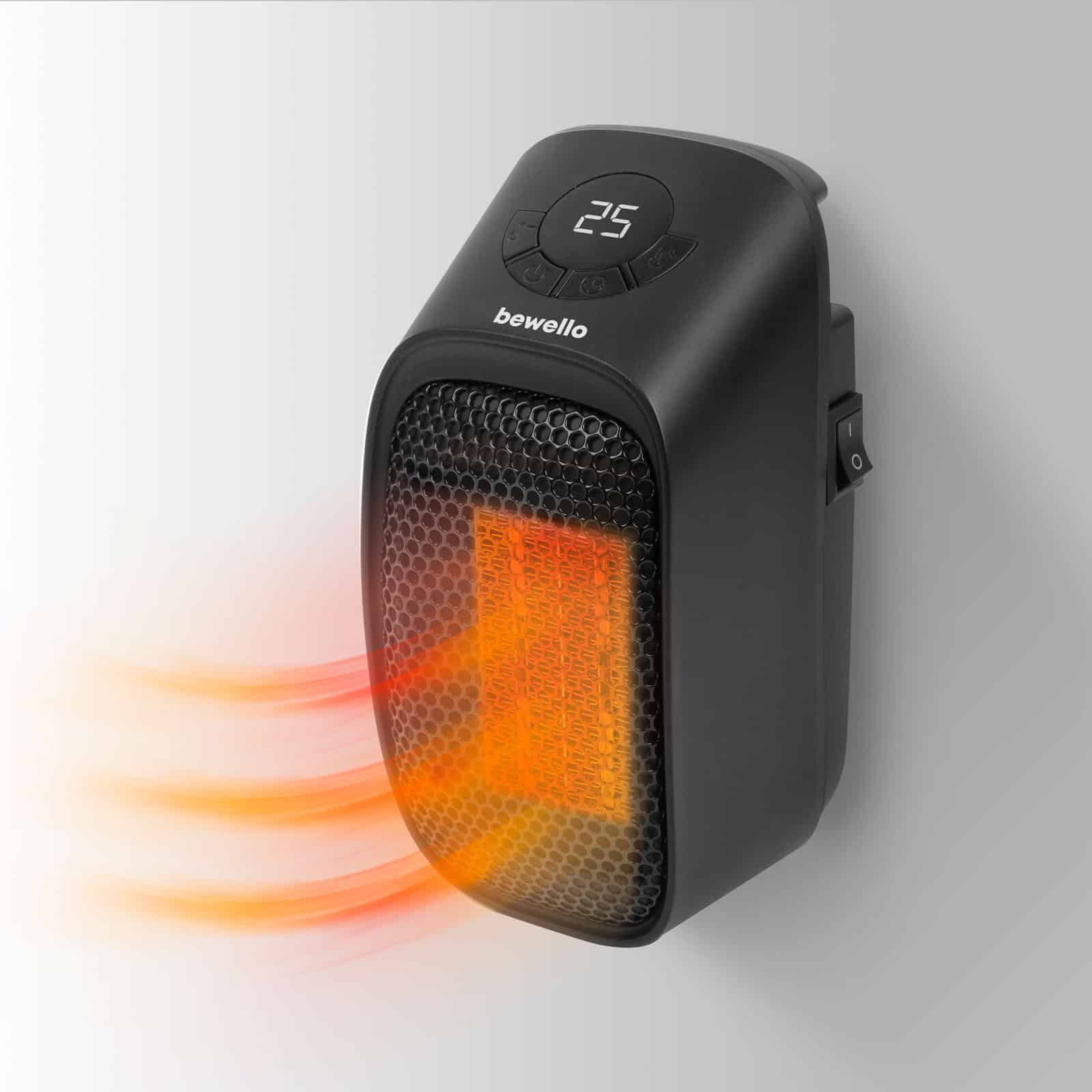 Mini grelnik za v vtičnico z LCD zaslonom 400W