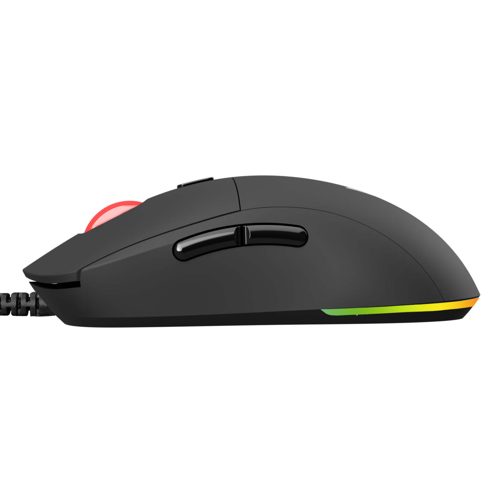 Profesionalna USB žična gamning miška z RGB osvetlitvijo 12000 DPI