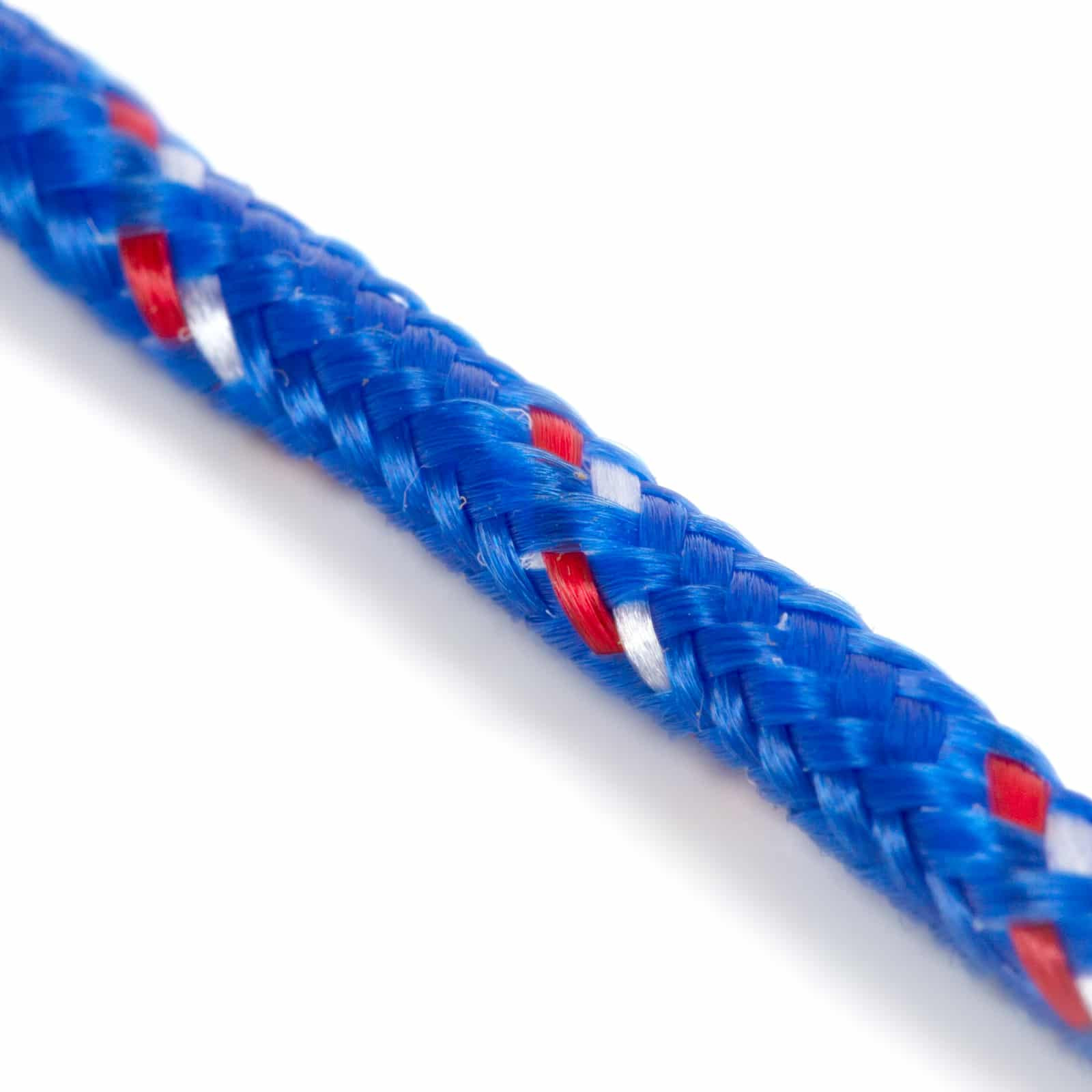 Večnamenska vrv 4 mm 10 m rdeča/modra
