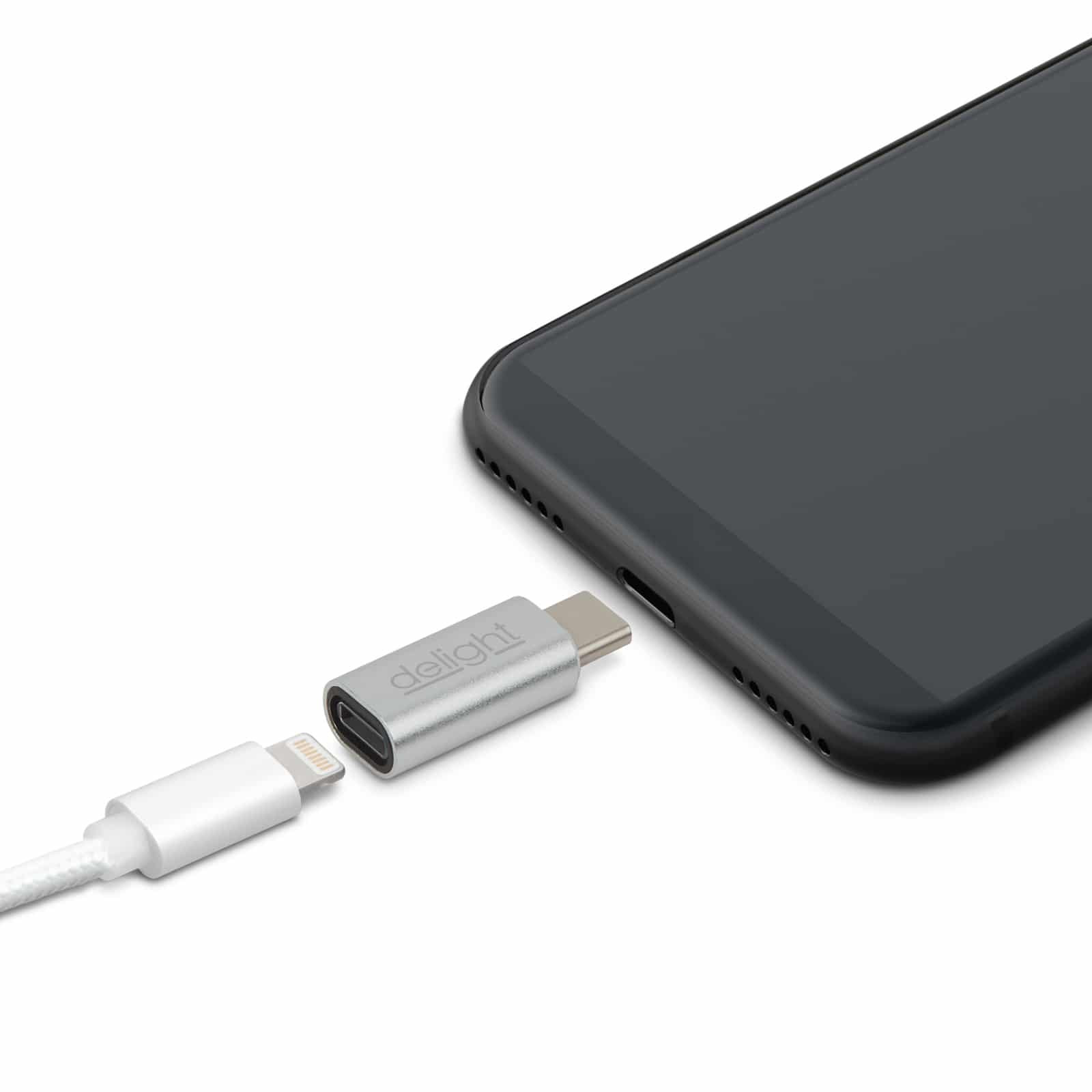 Adapter lightning (iPhone) v USB-C