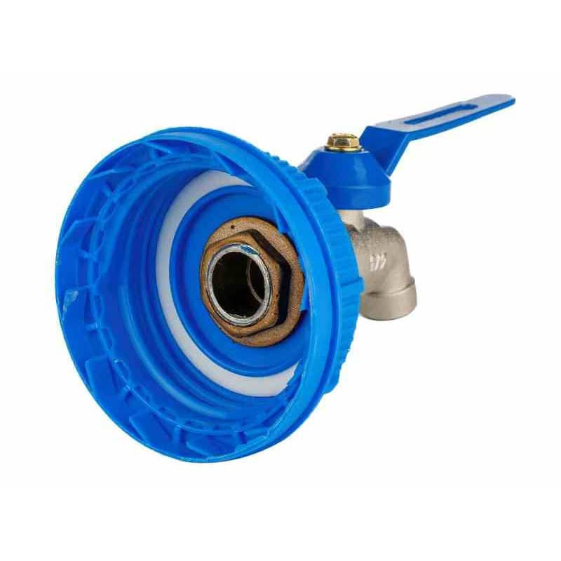 Zamašek z navojem in pipo 1/2" 51 mm