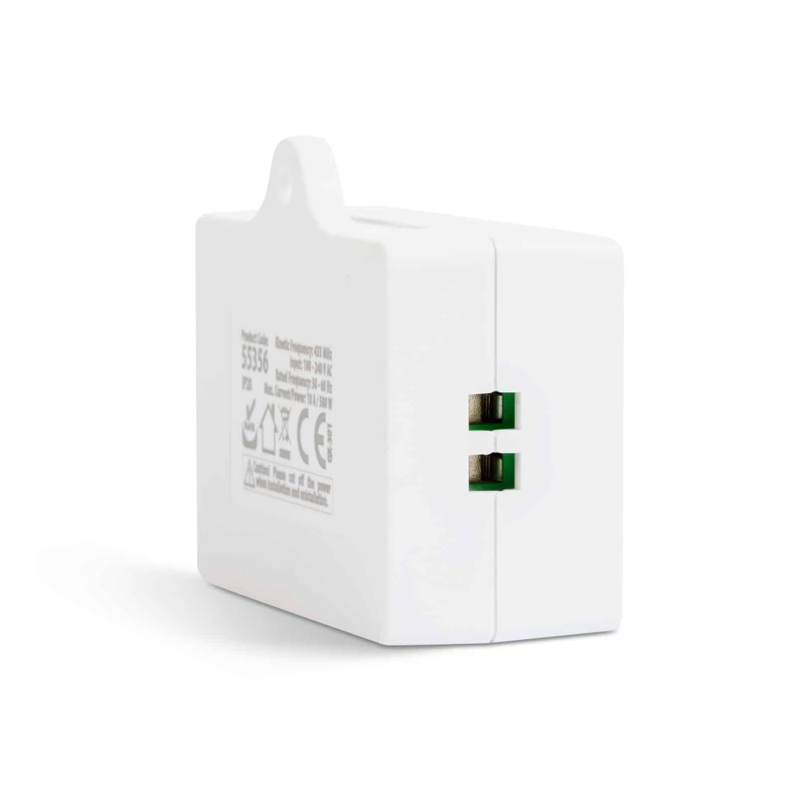 Vgradni brezžični sprejemnik za brezžično stikalo KINETIC 110 - 230V AC 10A 433 Mhz