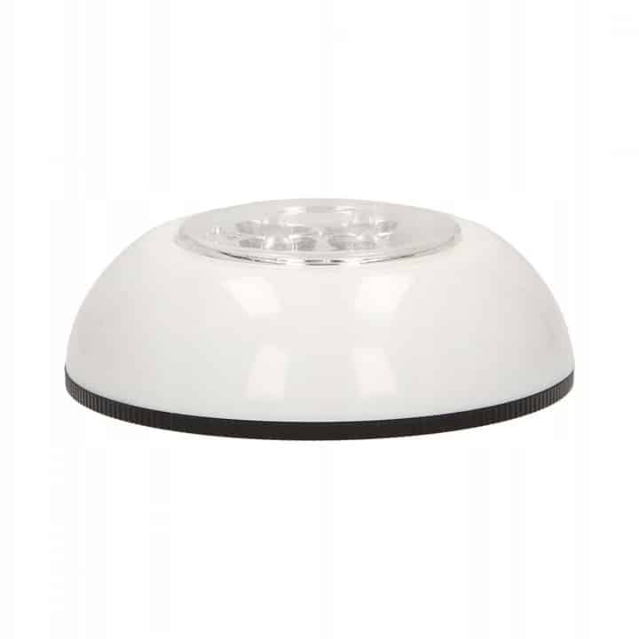 Baterijska LED svetilka na potisk 4 LED hladno bela 3xAAA