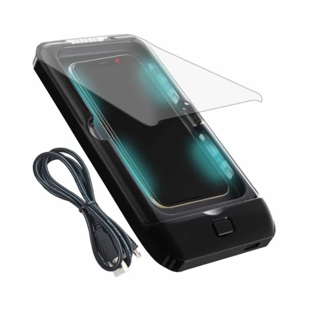 UV naprava za sterilizacijo mobilnega telefona in brezžično polnjenje + powerbank 5000 mAh