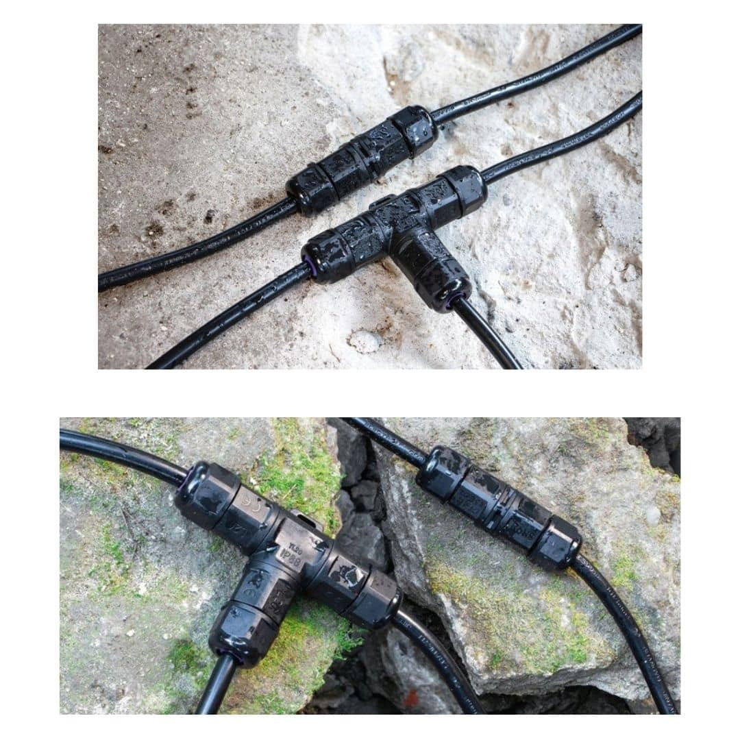 Konektor IP68 "T" 3x4mm2 450V 25A
