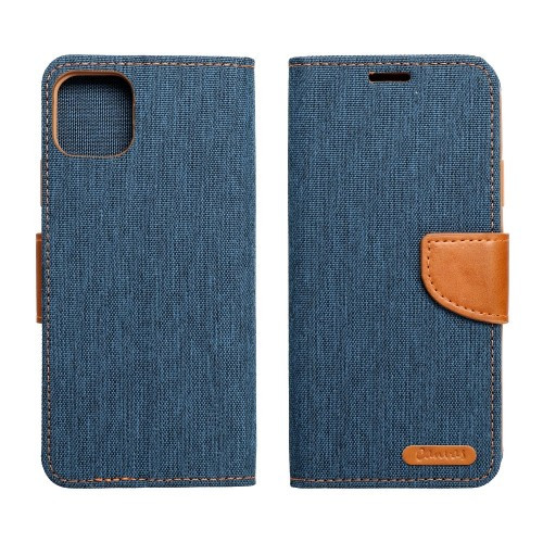 Preklopni ovitek za Samsung Galaxy S22 Plus temno moder / rjav