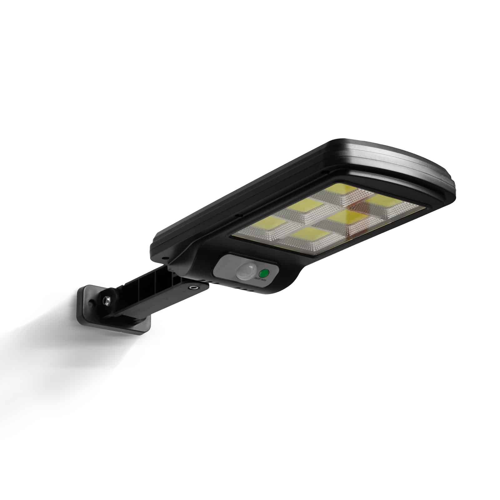 COB LED stenska solarna svetilka - solarni reflektor z daljincem 5W 300lm