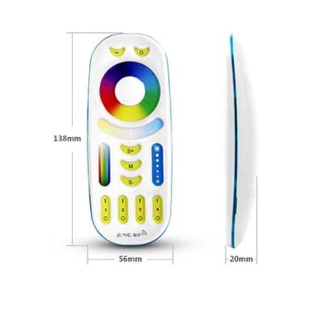 Daljinski upravljalnik RGB+CCT RF 4 kanalni FUT092