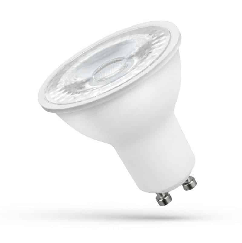 LED sijalka GU10 zatemnitvena ozkokotna 37° toplo bela 3000K
