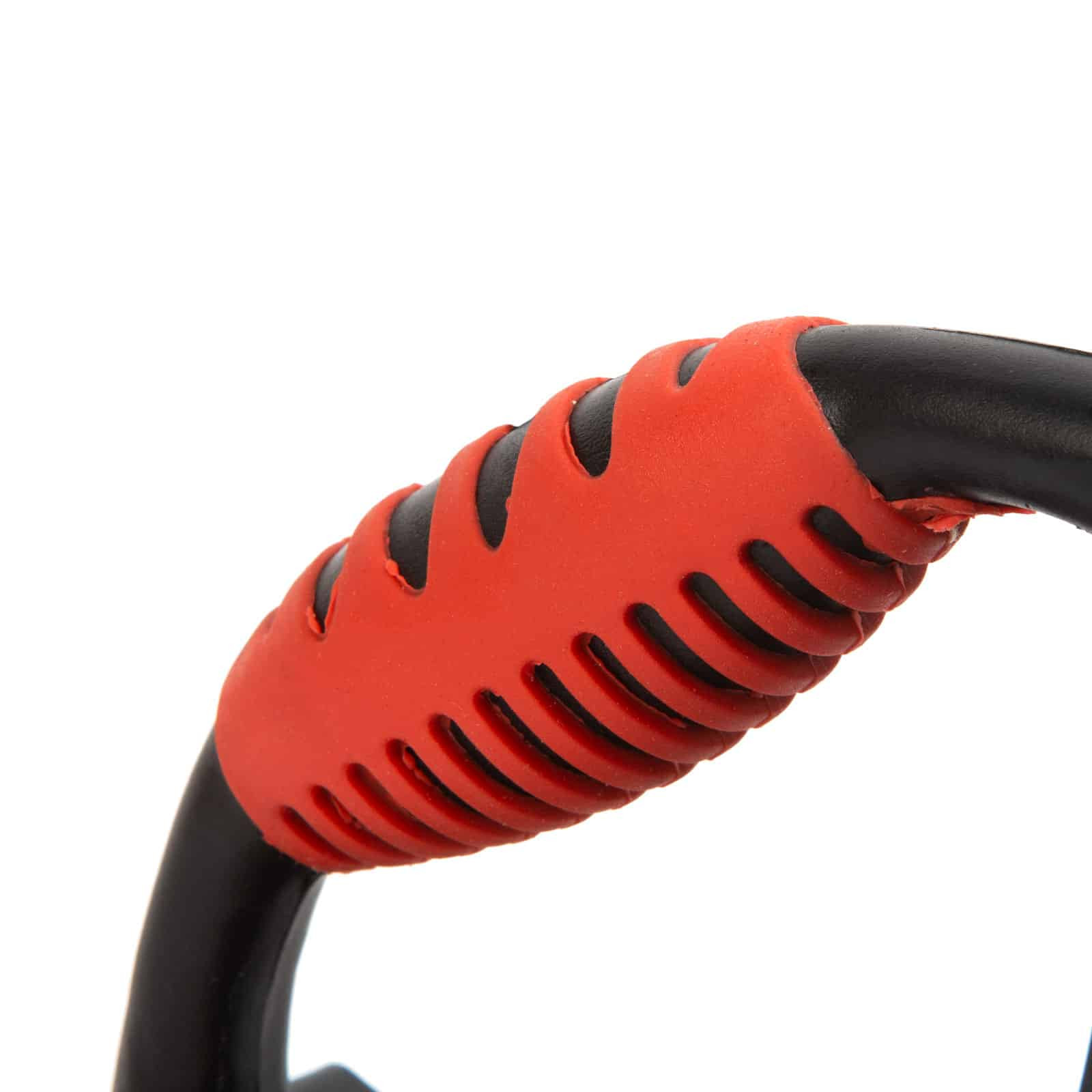 Krtača za čiščenje žara z gobico z ergonomskim ročajem