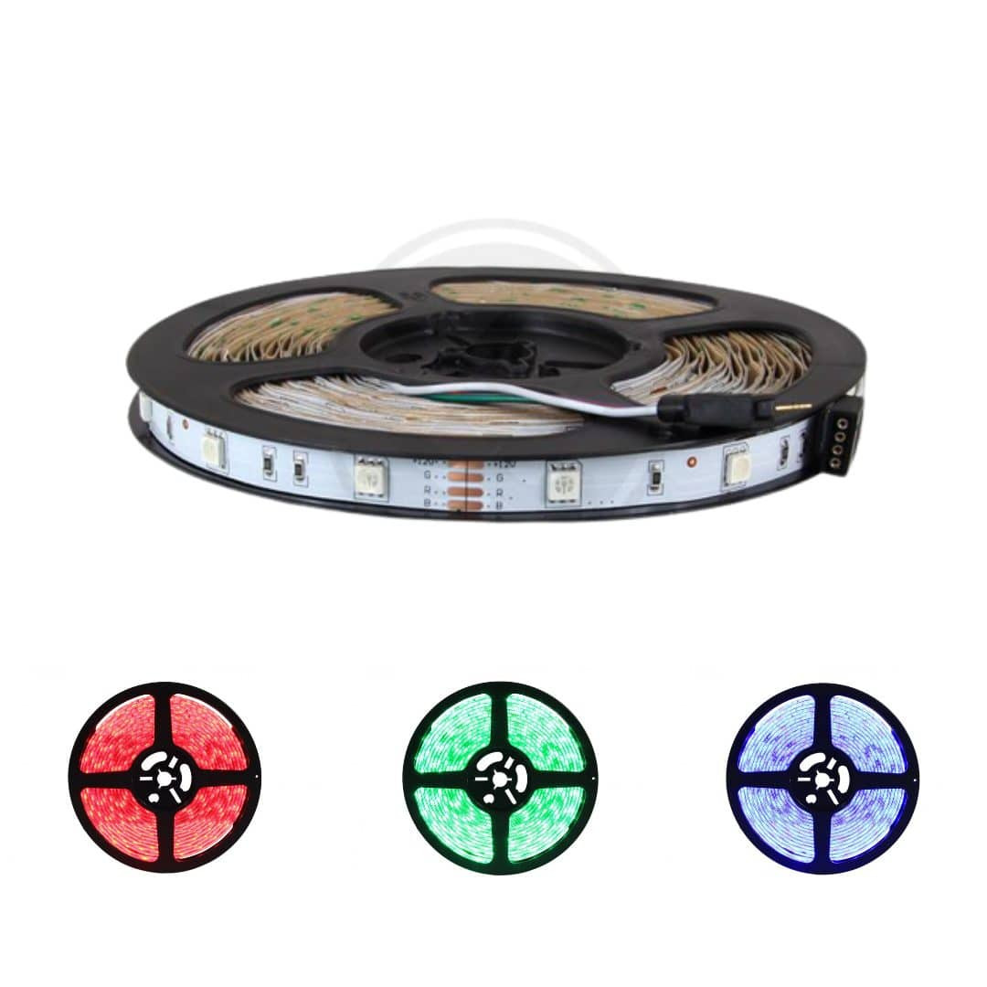 LED trak RGB 150 LED 5m 5050 SMD 7,2W/m IP20