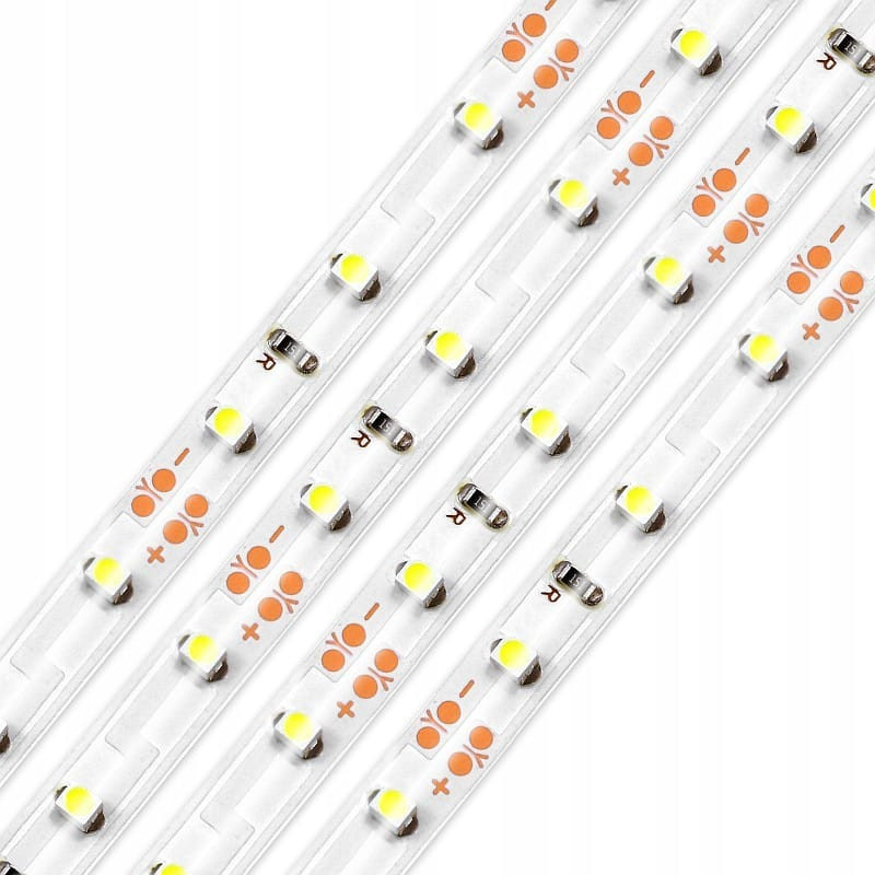 LED trak 12V 300 LED 4,8W/m IP65 6500K 5m