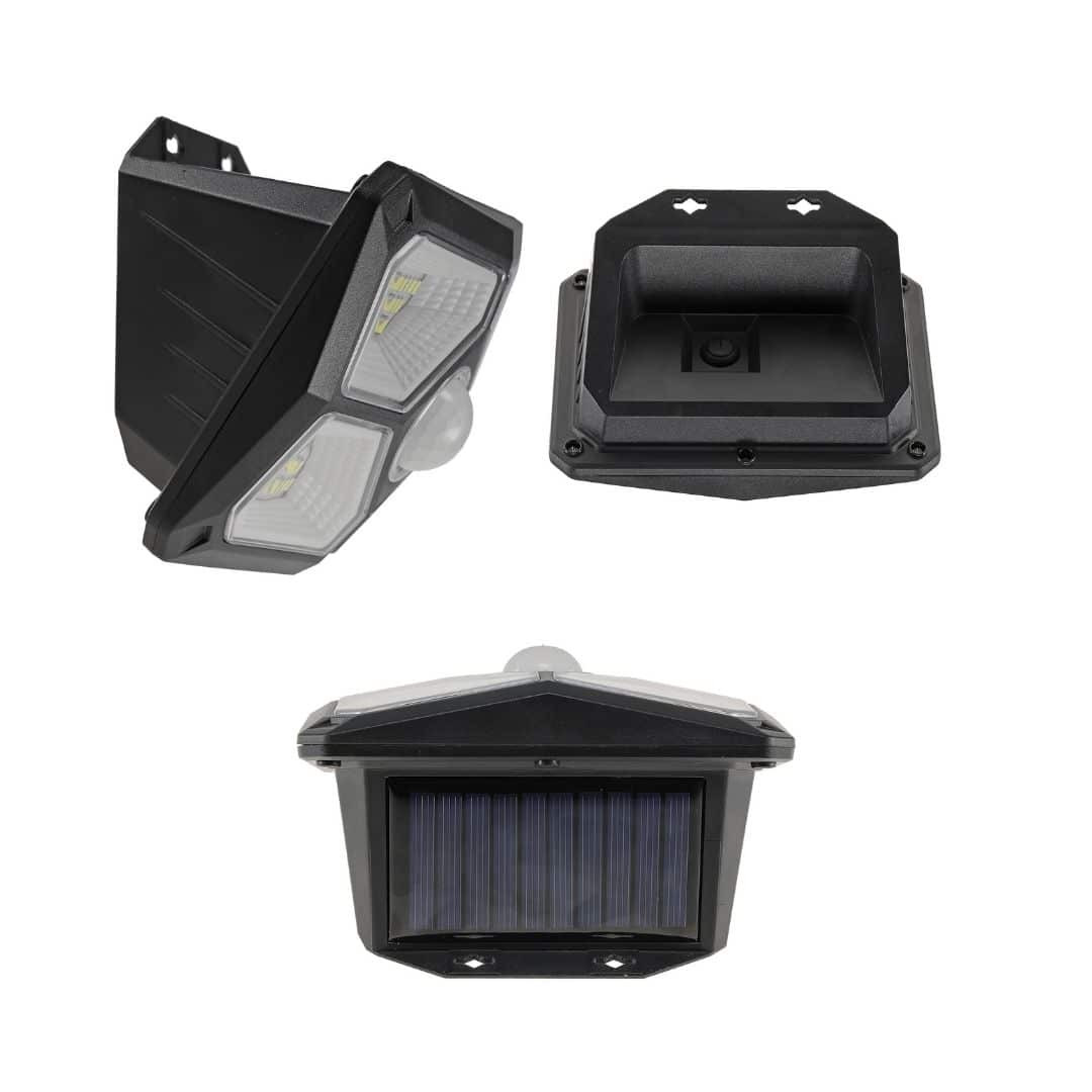 Solarna LED stenska svetilka 72 LED IP65
