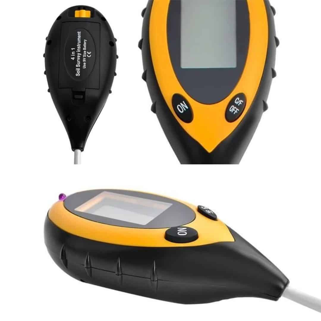 Multifunkcijski tester zemlje za rastline 4v1 ph/vlage/sonca/temperature