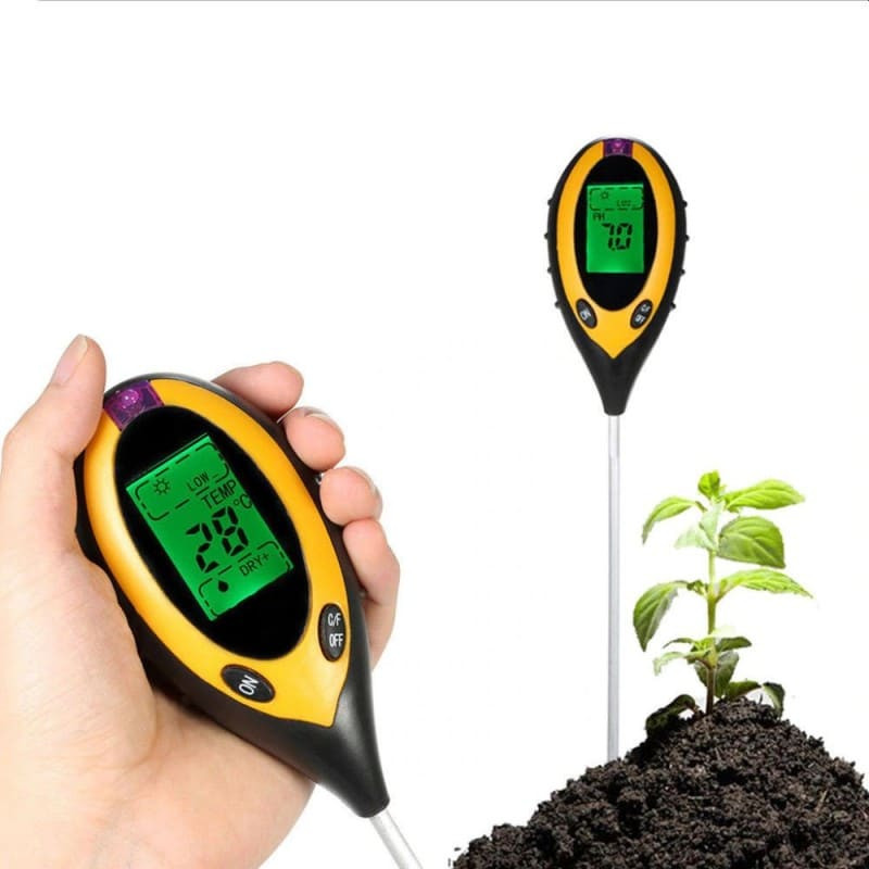 Multifunkcijski tester zemlje za rastline 4v1 ph/vlage/sonca/temperature