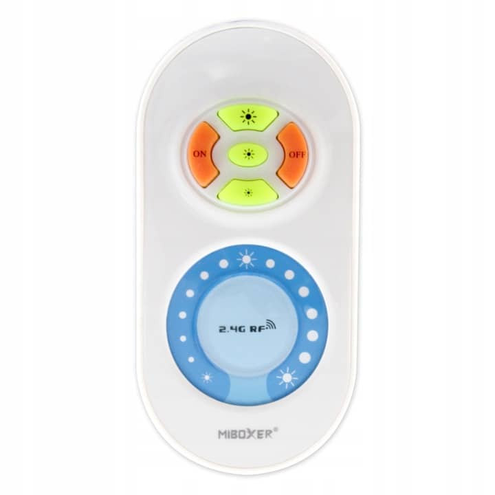 Kontroler za enobarvne LED trakove RF 12/24V z  daljincem na dotik