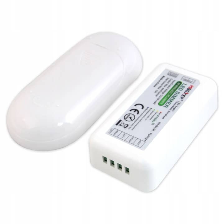 Kontroler za enobarvne LED trakove RF 12/24V z  daljincem na dotik